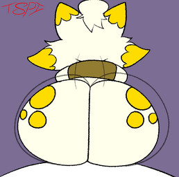 anal anal_penetration anthro big_butt bottomless bouncing_butt bubble_butt butt butt_focus clothed clothing duo femboy femboy_penetrated from_behind_position fur genitals hair huge_butt huge_hips huge_thighs male male/male male_penetrated male_penetrating male_penetrating_male markings motion_lines onomatopoeia penetration penile penile_penetration penis penis_in_ass rear_view riding sex simple_background sound_effects spots spotted_body spotted_butt spotted_fur text thick_thighs topwear topwear_only white_body white_fur wide_hips yellow_body yellow_fur yellow_spots tspithereal apricot_(tspithereal) animal_humanoid cat_humanoid domestic_cat felid felid_humanoid feline feline_humanoid felis humanoid mammal mammal_humanoid animated digital_media_(artwork) english_text