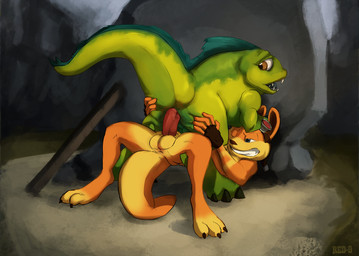 anal anal_penetration anthro anthro_on_feral anus backsack balls barefoot bestiality butt claws clenched_teeth duo erection feet feral fur genitals hand_on_butt male male/male male_on_feral male_penetrated male_penetrating male_penetrating_male nude one_eye_closed open_mouth penetration penis sex sharp_teeth spread_butt spread_legs spreading teeth toe_claws tongue red-9 jak_and_daxter naughty_dog sony_corporation sony_interactive_entertainment daxter glub mammal monster mustelid ottsel hi_res
