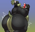 ass_growth big_butt butt eating eating_food growth growth_lines male overweight overweight_male small_tail solo tail thick_thighs weonraro123 mario_bros nintendo uxio_(weonraro123) eldritch_abomination eldritch_being koopa scalie absurd_res hi_res