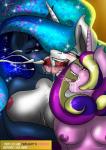 2014 anthro anthrofied blue_eyes blue_fur blue_hair blush breasts cum english_text equine female friendship_is_magic fur group hair horn lesbian long_hair mammal multi-colored_hair my_little_pony nipples nude open_mouth pink_fur princess_cadance_(mlp) princess_celestia_(mlp) princess_luna_(mlp) purple_eyes saliva sibling sisters teeth text tongue tongue_out white_fur xxxbiliwinxxx
Rating: Explicit
Score: 15
User: lemongrab
Date: April 02, 2014