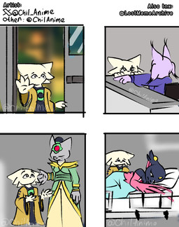 andromorph anthro female group gynomorph intersex male male/female chilanime loss nine_sols red_candle_games eigong_(nine_sols) lady_ethereal_(nine_sols) mem yi_(nine_sols) humanoid gouache_(artwork) meme painting_(artwork) traditional_media_(artwork) traditional_painting_(artwork)
