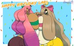16:10 anthro big_breasts big_butt birthday blush breast_smother breasts brenjieda bubble_butt butt fan_character female female/female generation_4_pokemon generation_6_pokemon gift_wrapped gourgeist group hanawa_(brenjieda) harriett_(latiar) hi_res humanoid larger_female legendary_pokemon lyssa_(latiar) nintendo pokemon pokemon_(species) pokemorph size_difference smothering thick_thighs trio uxie wide_hips widescreen