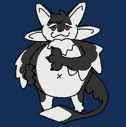 3_fingers 3_toes 4_ears :3 ambiguous_gender anthro belly belly_slap big_belly biped black_background black_body black_claws black_feathers black_finger_claws black_fur black_sclera black_tail black_toe_claws chest_tuft claws countershade_face countershading feathered_wings feathers featureless_crotch feet fingers front_view fur hair hand_on_belly huge_belly looking_at_viewer multi_ear multicolored_body navel nude nude_anthro obese obese_anthro overweight overweight_anthro purple_eyes simple_background slap slapping_own_belly slapping_self smile solo standing tail toe_claws toes transparent_background tuft tufted_fur white_belly white_body white_feathers white_fur white_wings winged_arms wings x_navel brown_sugar_(artist) fyr_(fenrir784) avali avian bird 2026 alpha_channel animated colored digital_drawing_(artwork) digital_media_(artwork) full-length_portrait low_res meme pixel_(artwork) pixel_animation portrait restricted_palette