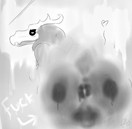 against_surface anthro anus anus_on_glass ass_on_glass backsack ball_squish balls balls_on_glass bent_over big_balls big_butt bodily_fluids bone butt butt_markings butt_squish fur genitals glass hair heart_symbol horn huge_butt inviting looking_at_viewer looking_back male markings musk on_glass presenting presenting_anus presenting_balls presenting_hindquarters puffy_anus raised_tail shower simple_background skull skull_head solo squish steam sweat sweatdrop symbol tail temptation thick_thighs wide_hips window aimskull american_mythology indigenous_north_american_mythology mythology north_american_mythology monster wendigo 2026 digital_drawing_(artwork) digital_media_(artwork) greyscale hi_res monochrome signature