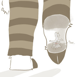 anthro crush duo extreme_size_difference feet foot_crush hooves macro macro_stomp male male/male micro pawpads paws size_difference squish squishydeer step steppies stomping underneath canid canine canis deer mammal wolf 1:1