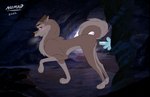 2022 aleu_(balto) anatomically_correct anatomically_correct_genitalia anatomically_correct_pussy animal_genitalia animal_pussy balto_(series) blush bodily_fluids canid canine canine_genitalia canine_pussy canis domestic_dog dripping female feral genital_fluids genitals hi_res husky hybrid improvised_sex_toy looking_at_viewer mammal masturbation nomad_genesis nordic_sled_dog pussy pussy_juice_drip pussy_juice_string raised_tail solo spitz sweat tail universal_studios vaginal_fluids wolf wolfdog