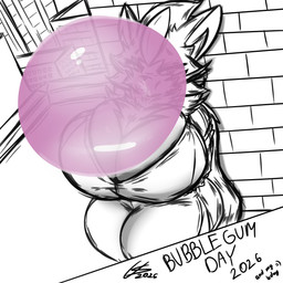 against_surface against_wall anthro bedroom_eyes big_breasts blowing_bubble_gum breasts bubble_gum city cityscape cleavage clothed clothing female huge_breasts looking_at_viewer narrowed_eyes rooftop seductive solo thick_thighs ultimateshadow nintendo pokemon felid feline generation_7_pokemon legendary_pokemon mammal pokemon_(species) zeraora 1:1 2026 hi_res