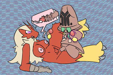 abstract_background anthro anthro_penetrated areola balls bodily_fluids breasts brown_body crotch_tuft cum cum_in_vagina cum_inside drooling duo female female_anthro female_penetrated genital_fluids genitals green_eyes holding_leg humanoid_on_anthro humanoid_penetrating humanoid_penetrating_anthro humanoid_penetrating_female hypnosis hypnotized_female internal internal_vaginal larger_female looking_at_another looking_at_partner male male/female male_humanoid male_penetrating male_penetrating_anthro male_penetrating_female mind_control motion_lines nipple_dip nipples penetration penile penile_penetration penis penis_in_vagina pink_areola pink_nipples questionable_consent red_body saliva scuted_arms scutes sex size_difference smaller_male spiral spiral_eyes spread_legs spreading tuft vaginal vaginal_penetration vulva 4chan_anon unknown_artist nintendo pokemon beheeyem blaziken generation_3_pokemon generation_5_pokemon humanoid pokemon_(species) 2025 aliasing binary_drawing digital_drawing_(artwork) digital_media_(artwork) flat_colors hi_res