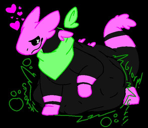 ambiguous_feral ambiguous_gender ambiguous_pred ambiguous_prey belly_on_ground black_body black_eyes bloated feral feral_pred green_scarf mostly_nude mostly_nude_feral no_sclera offscreen_character pupils quadruped rumbling_stomach scarf scarf_only solo tail tail_tuft tuft vore white_pupils x_pupils critterstash rain_world videocult lizard_(rain_world) pink_lizard_(rain_world)