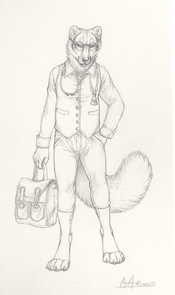 2015 5_fingers anthro arctic_fox bag canine claws dapper digitigrade doctor eyewear fluffy_tail fox front_view glasses hindpaw looking_at_viewer male mammal paws pencil_(artwork) plain_background puquanah rukis shaded solo stethoscope toe_claws traditional_media_(artwork) vest white_background
Rating: Safe
Score: 1
User: TheGreatWolfgang
Date: January 22, 2015 2015 5_fingers anthro arctic_fox bag canine claws dapper digitigrade doctor eyewear fluffy_tail fox front_view glasses hindpaw looking_at_viewer male mammal paws pencil_(artwork) plain_background puquanah rukis shaded solo stethoscope toe_claws traditional_media_(artwork) vest white_background
Rating: Safe
Score: 1
User: TheGreatWolfgang
Date: January 22, 2015