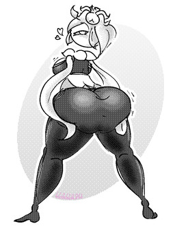 big_butt bottomwear breasts butt clothed clothed_female clothed_humanoid clothing female female_humanoid looking_back pants rear_view shirt solo tank_top topwear blahblah866 nintendo pokemon alli_(blahblah866) generation_8_pokemon hisuian_form hisuian_lilligant humanoid pokemon_(species) regional_form_(pokemon) 2023 digital_media_(artwork) dithering
