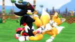 2_tails anthro balls big_balls big_butt big_penis butt dominant duo genitals green_hill_zone male male/male masturbation multi_tail penis raised_leg sex smile smirk tail thick_tail thick_thighs wide_hips miduno sega sonic_the_hedgehog_(series) miles_prower shadow_the_hedgehog canid canine eulipotyphlan fox hedgehog mammal 16:9 3d_(artwork) absurd_res digital_media_(artwork) hi_res source_filmmaker_(artwork) widescreen