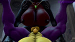 anthro balls balls_deep bed bedroom_eyes big_breasts big_penis bodily_fluids book bouncing_balls bouncing_breasts breasts bubble_butt butt claws cum cum_drip cum_in_ass cum_inside dominant dominant_intersex dripping duo erect_nipples erection fangs first_person_view from_front_position fur furniture genital_fluids genitals green_eyes gynomorph gynomorph/male horn inside intersex intersex/male jewelry legs_up looking_at_another looking_at_partner looking_at_viewer looking_pleasured male male_penetrated mating_press moan multicolored_body multicolored_fur muscular muscular_male narrowed_eyes necklace nipples penetration penis purple_body purple_eyes receiving_pov seductive sex spread_legs spreading submissive submissive_pov tail tattoo teeth thick_thighs throbbing throbbing_penis wide_hips dragon696 dragonaurix activision mythology spyro_the_dragon the_legend_of_spyro corrupt_cynder cynder spyro dragon mythological_creature mythological_scalie scalie 16:9 3d_(artwork) 3d_animation animated digital_media_(artwork) hi_res huge_filesize sound webm widescreen