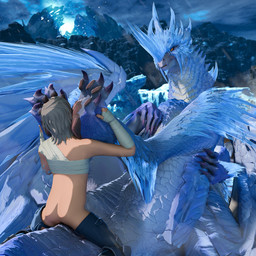 ambiguous_gender bandage bestiality blue_body blue_scales blurred_background boots butt claws clothing curling_toes detailed_background duo feet feral foot_fetish foot_grab foot_on_face foot_play footwear grey_hair hair half_naked hand_on_leg hand_on_thigh hindpaw holding_both_legs horn human_on_feral ice interspecies larger_ambiguous larger_feral legs_up light_body light_skin looking_at_another looking_at_partner lying male male/ambiguous male_human male_on_feral male_on_top male_penetrating mount/rider_relations mountain obscured_penetration on_back on_top open_mouth outside pawpads paws penetration penile pubic_boot pupils scales sex sharp_teeth shoes sitting sitting_on_another sitting_on_tail size_difference slit_pupils smaller_human smaller_male spreading tail teeth thick_thighs toe_claws white_body white_scales wings yellow_eyes ivorylagiacrus capcom monster_hunter monster_hunter_stories monster_hunter_stories_3:_twisted_reflection simon_(monster_hunter_stories) elder_dragon human mammal scalie velkhana 1:1 2026 3d_(artwork) absurd_res blender_(artwork) blender_cycles_(artwork) digital_media_(artwork) hi_res