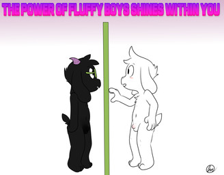 anthro balls duo foreskin fur genitals male male/male mirror nude penis white_body white_fur young young_anthro anonymous_artist deltarune undertale undertale_(series) asriel_dreemurr ralsei boss_monster_(undertale) bovid caprine darkner goat mammal 2018 digital_media_(artwork) hi_res