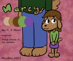 age_difference anthro duo female text young younger_female marz_barz canid canine canis domestic_dog mammal 6:5 english_text model_sheet