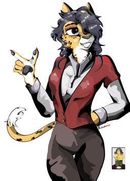 anthro blouse clothing crimson_aftermath female solo topwear roblox felid mammal pantherine absurd_res digital_drawing_(artwork) digital_media_(artwork) hi_res