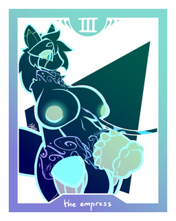abstract_background animal_genitalia animal_penis anthro balls big_balls big_breasts big_penis big_tail black_body bound breasts card collar cuff_(restraint) ears_up equine_genitalia equine_penis genitals glowing glowing_genitalia glowing_nipples glowing_penis gynomorph hair half-erect huge_balls huge_breasts huge_penis hyper hyper_balls hyper_genitalia hyper_penis ink intersex leash leashed_collar long_hair long_tail looking_down machine major_arcana medial_ring mouthless navel nipples penis penis_cuff restraints tail tarot tarot_card the_empress_(tarot) three-quarter_view conditional_dnp lodi_(artist) android domestic_cat felid feline felis mammal robot absurd_res hi_res restricted_palette signature