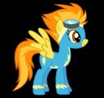 alpha_channel amber_eyes bodysuit clothing durpy equid equine feathered_wings feathers female feral friendship_is_magic fur hair hasbro hi_res lightning_bolt mammal multicolored_hair my_little_pony mythological_creature mythological_equine mythology orange_hair pegasus protective_eyewear simple_background skinsuit solo spitfire_(mlp) tight_clothing two_tone_hair wings wonderbolts_(mlp) yellow_body yellow_feathers yellow_fur