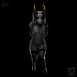 anthro black_sclera black_stripes claws digitigrade femboy floppy_ears fur hooves horn intimidation leaning leaning_forward looking_at_viewer male pose seductive simple_background solo stare stripes tongue tongue_out user_avatar white_body white_fur yellow_horn mythicalyeen undertale undertale_(series) asriel_dreemurr asriel_dreemurr_(god_form) bovid caprine goat mammal 1:1 3d_(artwork) animated blender_(artwork) digital_media_(artwork) pinup turntable_(animation)