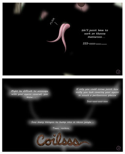 border covering covering_eyes covering_face dialogue feral first_person_view forked_tongue male solo talking_to_viewer text tongue tongue_out white_border sleepylilfox the_jungle_book kaa_(jungle_book) python reptile scalie snake comic digital_drawing_(artwork) digital_media_(artwork) english_text hi_res
