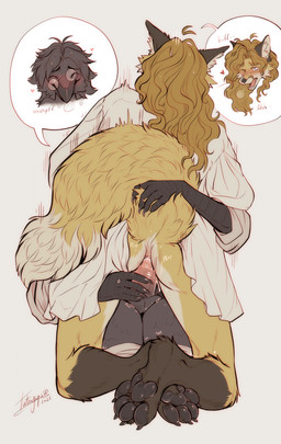 anal anal_penetration anthro anthro_on_anthro anthro_penetrated anthro_penetrating anthro_penetrating_anthro anus balls beak biped blush butt claws clothed clothed_anthro clothed_male clothing duo erection eyewear faceless_anthro faceless_character faceless_male feet fingers fur genitals glasses hair male male/male male_penetrated male_penetrating male_penetrating_male pawpads paws penetration penile penile_penetration penis penis_in_ass scutes sex simple_background teeth toes tongue tatujapa edgar_vladilisitsa joseph_corbeau avian bird canid canine corvid corvus_(genus) fox mammal oscine passerine raven 2025 absurd_res digital_drawing_(artwork) digital_media_(artwork) hi_res signature