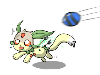 arrow_(weapon) blood bodily_fluids colored_blood crying female feral green_blood hunting pal_sphere ranged_weapon running solo tears unusual_blood unusual_bodily_fluids weapon squrls yuumisocute palworld pocketpair lifmunk pal_(species) 4:3 hi_res