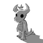 ambiguous_gender anthro claws crown empty_eyes fin headgear simple_background solo soul_devouring_eyes stare tail toony drasha69 mythology dragon fish marine mythological_creature mythological_scalie scalie shark 1:1 hi_res