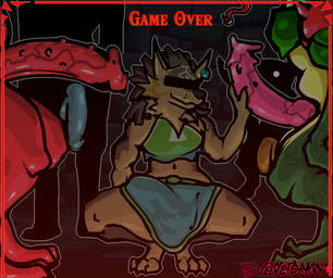 3_fingers 4_fingers animal_genitalia animal_penis anthro anthrofied bad_end ball_size_difference balls big_balls big_penis blue_eyes blue_penis blue_tongue bodily_fluids body_hair bottomwear breath bulge claws clothed clothing comparing crossdressing crouching dripping dungeon ear_piercing erection erection_under_clothing femboy feral finger_claws fingers frottage fur game_over gameplay_mechanics genital_fluids genitals glans green_body green_fur green_hair grey_body group hair huge_balls huge_penis humanoid_genitalia humanoid_penis imminent_sex leaking_precum leg_grab male male/male markings musk musky_balls musky_penis nails nipples nubbed_penis orange_body orange_penis penile penis penis_grab penis_size_difference penises_touching piercing pig_nose pig_snout precum precum_drip precum_on_penis pubes red_body red_glans red_penis saliva saliva_drip saliva_on_face saliva_on_tongue sex size_difference skimpy skirt smaller_anthro smaller_male sweat sweatdrop thigh_grab tongue tongue_out topwear vein veiny_penis waist_grab worried worried_look yellow_penis velvetdraw nintendo the_legend_of_zelda link_(wolf_form) blin_(tloz) bokoblin canid canine canis mammal moblin monster scalie wolf 2026 detailed digital_drawing_(artwork) digital_media_(artwork) hi_res