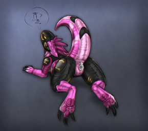 anthro butt claws feet female foot_focus inflatable inflatable_toy leg_markings lying machine markings on_front pawpads paws presenting presenting_hindquarters pump screen screen_face seductive simple_background socks_(marking) solo speech_bubble shadarrius seyna_(shadarrius) animate_inanimate living_inflatable protogen