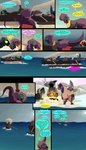 boat canoe dialogue fantasy female feral group lake male post-apocalyptic pregnant pregnant_female pregnant_feral text vehicle water watercraft thepatchedragon dragonscape mythology bid_(thepatchedragon) forl_(thepatchedragon) gila_(thepatchedragon) hiker_(thepatchedragon) jat_(thepatchedragon) dinosaur dragon drekir mythological_creature mythological_scalie prehistoric_species reptile scalie theropod absurd_res comic english_text hi_res