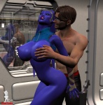 3d abs alien areola big_breasts blue_skin breast_fondling breast_grab breasts chup@cabra erect_nipples eyewear female fondling glasses gun huge_breasts human male navel nipples nude ranged_weapon star_wars topless twi'lek weapon
Rating: Explicit
Score: 4
User: Robinebra
Date: October 23, 2012