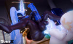 anal anal_penetration animal_genitalia animal_penis anthro areola audible_ejaculation balls big_balls big_breasts big_butt big_penis black_body blue_hair blue_penis bodily_fluids bouncing_balls bouncing_breasts bouncing_butt breasts butt cum cum_in_mouth cum_inside defeat_sex defeated_heroine dominant dominant_gynomorph dominant_intersex duo equine_genitalia equine_penis erection ethereal_hair feet fellatio genital_fluids genitals glistening glistening_areola glistening_arms glistening_balls glistening_body glistening_breasts glistening_butt glistening_face glistening_feet glistening_genitalia glistening_legs glistening_nipples glistening_penis glistening_sheath glistening_thighs gynomorph gynomorph/gynomorph hair horn huge_breasts huge_butt inside intersex intersex/intersex magic magic_hands magic_penis magic_user nipples nude oral oral_penetration penetration penile penis rimming sex sheath submissive submissive_gynomorph submissive_intersex villain_dominating_hero villainess white_body conditional_dnp tomixp magicalmystic_(va) mittsies_(music) friendship_is_magic hasbro my_little_pony mythology nightmare_moon_(mlp) princess_celestia_(mlp) equid equine mammal mythological_creature mythological_equine unicorn 2025 3d_(artwork) 3d_animation 5:3 absurd_res animated blender_(artwork) digital_media_(artwork) hi_res huge_filesize long_playtime sound webm incest_(lore) sibling_(lore) sister_(lore) sisters_(lore)