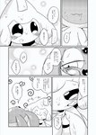 :3 ^_^ ambiguous_gender bed blush bodily_fluids comic duo eyes_closed feral furniture generation_3_pokemon generation_4_pokemon genital_fluids hand_on_cheek heart_in_mouth hi_res index_to_index japanese_text jirachi legendary_pokemon lying lying_on_bed mesprit monochrome nettsuu nintendo on_bed open_mouth pokemon pokemon_(species) pussy_juice_on_face saliva smile sweat sweatdrop swirl_pattern text translated vaginal_fluids