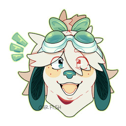 accessory anthro bar_emanata black_body black_fur blush emanata eye_through_hair eyebrow_through_hair eyebrows eyewear floppy_ears freckled_face freckles fur goggles green_bow green_eyes green_nose green_outline hair hair_accessory open_mouth outline simple_background solo teeth_showing translucent translucent_hair white_background white_body white_fur white_hair oarf1sh laika's_comet laika_(laika's_comet) canid canine canis domestic_dog mammal 1:1 2025 absurd_res headshot_portrait hi_res portrait trans_(lore) trans_woman_(lore)
