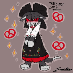 accessory anthro bow_ribbon button_(fastener) button_eyes clothing costume cross-popping_vein crossgender flower fur furniture hair_accessory hair_bow hair_ribbon hat headgear headwear male plant plushie ribbons shy simple_background solo star tail text zipper zipper_mouth sockodrawing lazare_(sockodrawing) animate_inanimate felid fluffshie living_plushie mammal 1:1 digital_media_(artwork) hi_res