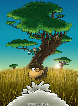 africa behind_another female feral fur grass group imminent_sex looking_at_another looking_forward male one_eye_closed outside plant tree wool_(fur) phenomedia sven_bomwollen_(game) sven_xxx sven_bomwollen_(character) bovid caprine haplorhine mammal monkey primate reptile scalie sheep snake 2003 digital_media_(artwork)