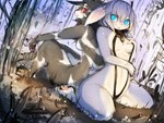 bikini blue_eyes breasts clothed clothing duo female forest hi_res kneeling lagomorph liki looking_at_viewer mammal nude outside pawpads rabbit seated skimpy sling_bikini swimsuit tight_clothing tree
Rating: Questionable
Score: 26
User: beartraps
Date: July 08, 2013