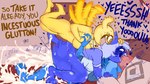 2021 afterimage ahegao anthro bed blue_body blue_fur bodily_fluids cartoon_network cuckquean cum cum_explosion cum_inside digital_media_(artwork) dirty_talk domestic_cat dominant dominant_female dominant_mother ejaculation excessive_cum excessive_genital_fluids explosive_orgasm fakeryway felid feline felis female female/female female_humanoid flying fur furniture genital_fluids group gumball_watterson heart_symbol hi_res humanoid inbreeding incest_(lore) infidelity looking_pleasured male male/female male_anthro mammal messy moan mother_(lore) mother_and_child_(lore) mother_and_son_(lore) nicole_watterson onomatopoeia parent_(lore) parent_and_child_(lore) parent_and_son_(lore) peer_pressure_insemination penny_fitzgerald pregnant pregnant_anthro pregnant_female pregnant_sex questionable_consent sex smothering son_(lore) sound_effects stated_incest submissive_son sweat text the_amazing_world_of_gumball yelling