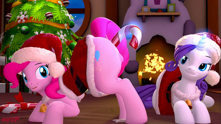 anal anal_penetration anal_tugging animal_genitalia animal_vulva anus ass_up bedroom_eyes bent_over big_butt blue_eyes bodily_fluids butt butt_jiggle candy candy_cane candy_cane_in_ass christmas_clothing christmas_headwear christmas_tree clitoral_winking clitoris clothed clothing cutie_mark dessert detailed_background duo ejaculation equine_anus equine_genitalia equine_vulva eyebrows eyelashes female female/female female_feral female_penetrated feral feral_on_feral feral_penetrated food fur genital_fluids genitals giggle glowing glowing_horn hair hat headgear headwear holidays horn improvised_sex_toy inside jiggling looking_back looking_pleasured lying magic mane moan narrowed_eyes object_in_ass one_eye_closed penetration pink_body pink_hair plant puffy_anus pupils purple_hair quadruped red_clothing santa_hat seductive sex sex_toy sex_toy_in_ass sex_toy_insertion smile tail thick_thighs toying_partner tree tugging vaginal_fluids vaginal_squirting white_body godoffury christmas friendship_is_magic hasbro my_little_pony mythology pinkie_pie_(mlp) rarity_(mlp) earth_pony equid equine horse mammal mythological_creature mythological_equine pony unicorn 3d_(artwork) 3d_animation animated digital_media_(artwork) huge_filesize no_sound short_playtime signature webm