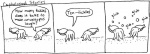 ambiguous_gender duo feral humor joke laugh mantle_(mollusk) tentacles text dulaney_griffin cephalopod coleoid cuttlefish decapodiform marine mollusk black_and_white comic english_text line_art monochrome