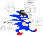amy_rose anthro balls big_penis blue_body blue_fur bodily_fluids canid canine clothing cum dank_memes digital_drawing_(artwork) digital_media_(artwork) disney doge dogelore donald_trump dr._eggman drugs echidna english_text erection eulipotyphlan footwear fox fur genital_fluids genitals gesture go_back_to_bed_joel group half-closed_eyes hand_gesture hedgehog hi_res human just_right knuckles_the_echidna male mammal marijuana masturbation meme miles_prower mlg monochrome monotreme narrowed_eyes ok_sign okay_(meme) one-punch_man one_(manga) penile penile_masturbation penis red_clothing red_footwear saitama_(one-punch_man) sanic sega simple_background sonic_the_hedgehog sonic_the_hedgehog_(series) tenshigarden text the_emperor's_new_groove what what_has_science_done white_background why