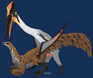all_fours ambiguous_feral ambiguous_gender ambiguous_penetrated animal_genitalia animal_penis beak bent_over biped bipedal_feral black_spots blue_eyes brown_body brown_feathers claws duo eyes_closed feathers feral feral_on_feral from_behind_position genitals grey_body grey_feathers male male/ambiguous male_feral male_penetrating male_penetrating_ambiguous markings membrane_(anatomy) membranous_wings open_beak open_mouth orange_face penetration penile penile_penetration penis sex side_view simple_background spots spotted_body spotted_feathers standing standing_doggystyle white_body white_feathers wings brimsnaps azhdarchid dinosaur prehistoric_species pterosaur quetzalcoatlus reptile saurischian scalie therizinosaurid therizinosaurus theropod 2025 alpha_channel digital_drawing_(artwork) digital_media_(artwork) signature female_(lore)