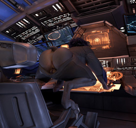 accident accidental_exposure anthro anus arm_feathers backsack balls big_butt bodysuit butt claws clothing genitals head_crest head_feathers male penis rear_view skinsuit skirmisher solo tight_clothing archiro_(artist) no-name-no-problem_(modeler) halo_(series) microsoft xbox_game_studios alien avian kig-yar scalie t'vaoan hi_res