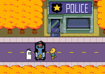 aged_up anthro duo female group impact_frame male male/female male_human sprite sprite_animation sprite_art bladedbard deltarune undertale undertale_(series) alphys kris_dreemurr napstablook undyne human humanoid mammal animated digital_media_(artwork) hi_res pixel_(artwork) pixel_animation