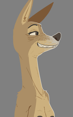 aged_up anthro areola black_nose breasts brown_eyes clothed clothing countershade_face countershade_fur countershade_torso countershading elderly elderly_female eye_bags eyebrows eyelashes female fur grey_background grey_body grey_fur inner_ear_fluff long_eyelashes long_neck looking_aside outline raised_eyebrows sagging_breasts side_view simple_background smile solo tan_body tan_fur tear_trough teeth_showing topless topless_anthro topless_female tuft wrinkles conditional_dnp tangerine_(artist) pack_street avo_(weaver) african_golden_wolf canid canine canis egyptian_wolf mammal 2025 5:8 aliasing binary_drawing bust_portrait digital_drawing_(artwork) digital_media_(artwork) flat_colors hi_res portrait