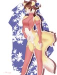 blush breasts clothed clothing comfy female hair lingerie solo virgin_destroyer_sweater vreygal meme_clothing canid canine canis domestic_dog mammal absurd_res hi_res meme