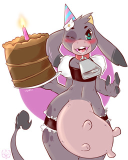 anthro bell blush bovine cake candle cattle clothed clothing cold-blooded-twilight collar fan_character female flower food fur hat hi_res looking_at_viewer mammal moo one_eye_closed open_mouth party_hat plant plate simple_background skimpy solo spots tail_tuft teats tuft udders
Rating: Questionable
Score: 11
User: Jatix
Date: September 18, 2014 anthro bell blush bovine cake candle cattle clothed clothing cold-blooded-twilight collar fan_character female flower food fur hat hi_res looking_at_viewer mammal moo one_eye_closed open_mouth party_hat plant plate simple_background skimpy solo spots tail_tuft teats tuft udders
Rating: Questionable
Score: 11
User: Jatix
Date: September 18, 2014