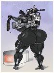 armor big_breasts big_butt bottomless breasts butt clothed clothing female huge_breasts huge_butt hyper hyper_breasts machine metal side solo thick_thighs under_boob wide_hips borisalien electronic_arts respawn_entertainment titanfall android humanoid robot robot_humanoid spectre_(titanfall) hi_res