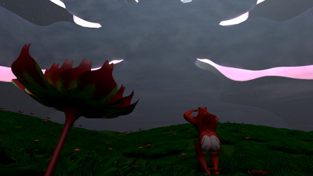 amputee anthro bent_legs biped butt disability flower looking_forward male missing_arm muscular muscular_anthro muscular_male night nude orange_body outside plant red_body sky solo striped_body stripes white_body malaguetista woka_woyenyi wote_okiri felid mammal pantherine tiger 16:9 2020 3d_(artwork) blender_(artwork) blender_cycles_(artwork) digital_media_(artwork) hi_res widescreen